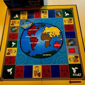 Around The World Board Game